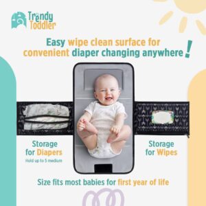 Trendy Toddler Portable Baby Changing Pad